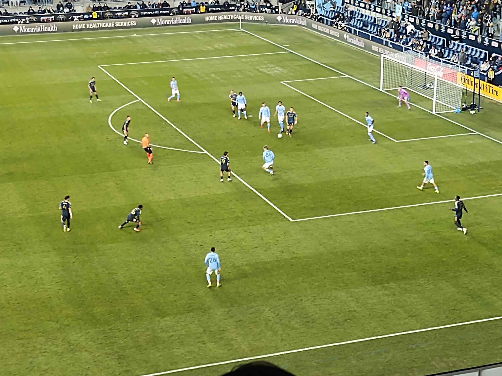 Bad mistakes hurt Union in Loss to NYCFC in Home Opener