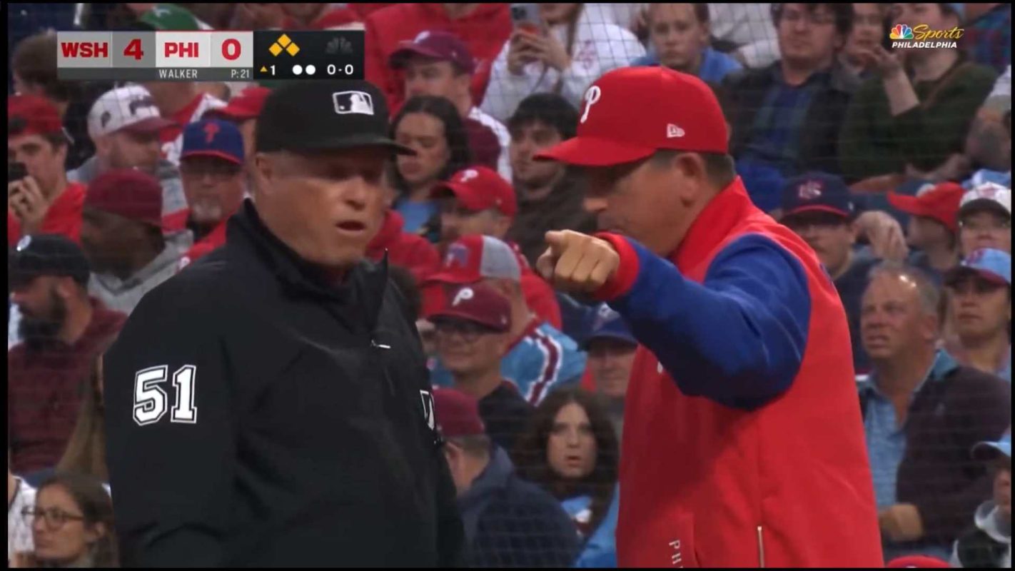 Phillies Fans React to Rob Thomson’s First-Inning Ejection in Blowout Loss