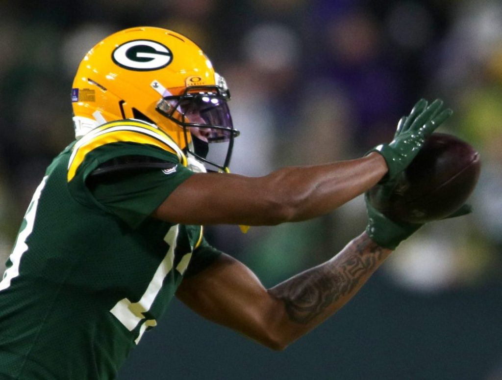 Eagles Acquire Dontayvion Wicks From Packers For Two Late-Round&nbsp;Picks